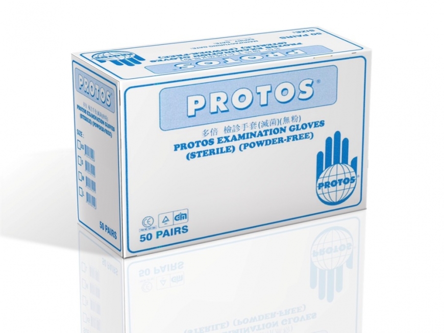 Latex Sterile (Pairs) - Protos Latex Examination Gloves